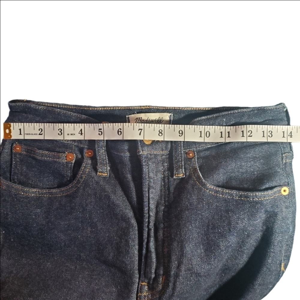 MADEWELL "The Perfect Vintage Flare" Jean Dark Wash Denim Women's Size 27 - Picture 12 of 16